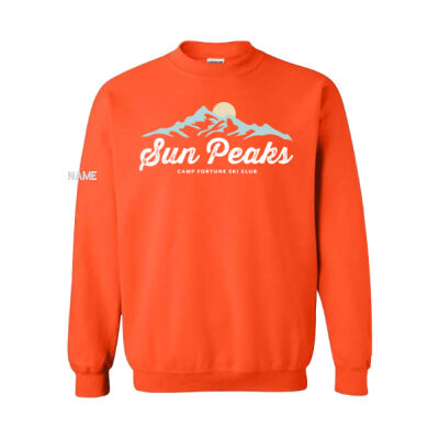 Gildan Unisex Sun Peaks Printed Crewneck Thumbnail