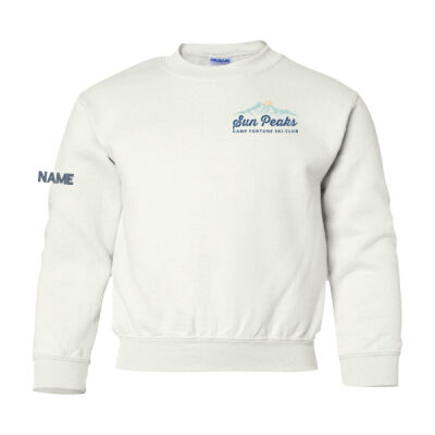 Gildan Youth Sun Peaks Emblem Printed Crewneck Thumbnail