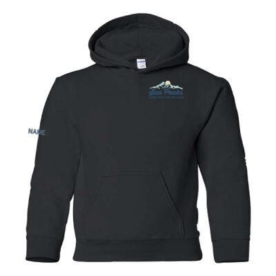 Gildan Youth Sun Peaks Emblem Printed Hoodie Thumbnail