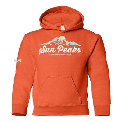 Gildan Youth Sun Peaks Printed Hoodie Thumbnail