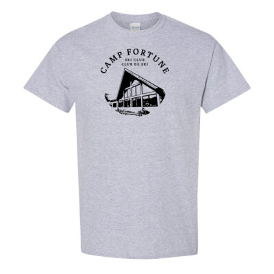 Gildan Unisex CF Ski Club Printed T-Shirt Thumbnail