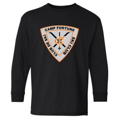 Gildan Youth CF Crest Printed Long Sleeve Thumbnail