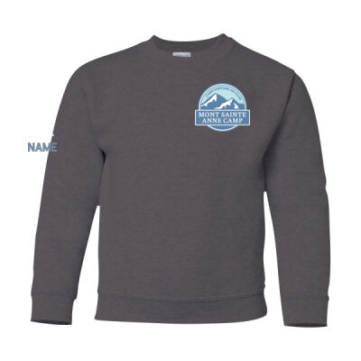 Gildan Youth MSA Emblem Printed Crewneck Thumbnail