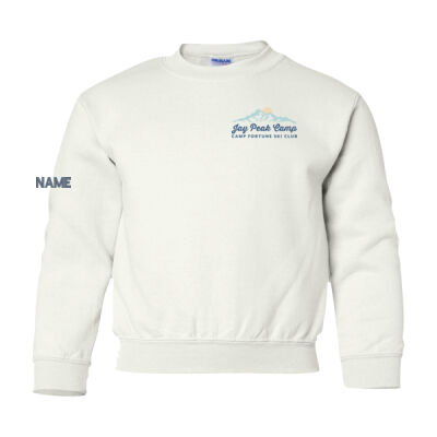 Gildan Youth Jay Peak Emblem Printed Crewneck Thumbnail