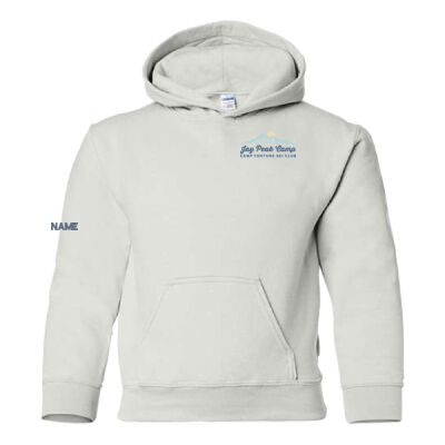 Gildan Youth Jay Peak Emblem Printed Hoodie Thumbnail