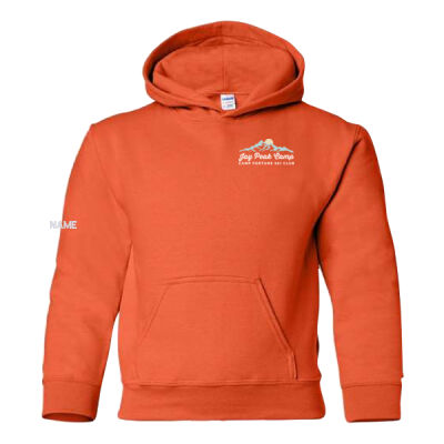 Gildan Youth Jay Peak Emblem Printed Hoodie Thumbnail