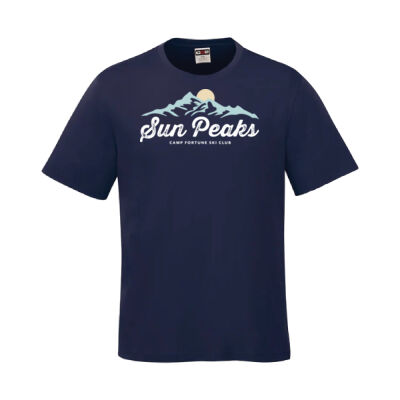 Coast Unisex Sun Peaks Printed Performance T-Shirt Thumbnail
